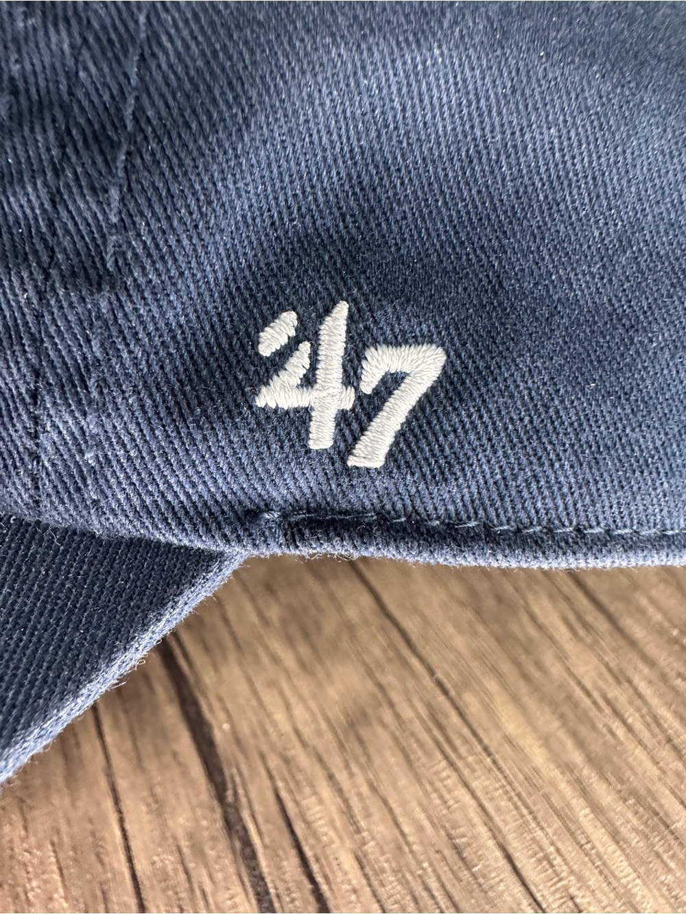 Detroit Tigers Navy Blue Baseball Cap with White 'D' Logo - Picture 3 of 5